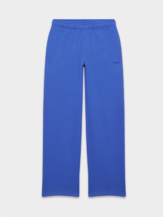 Aritzia Pants - Aritzia Cozy Sweatfleece Boyfriend Wide Sweatpants in Jazz Blue